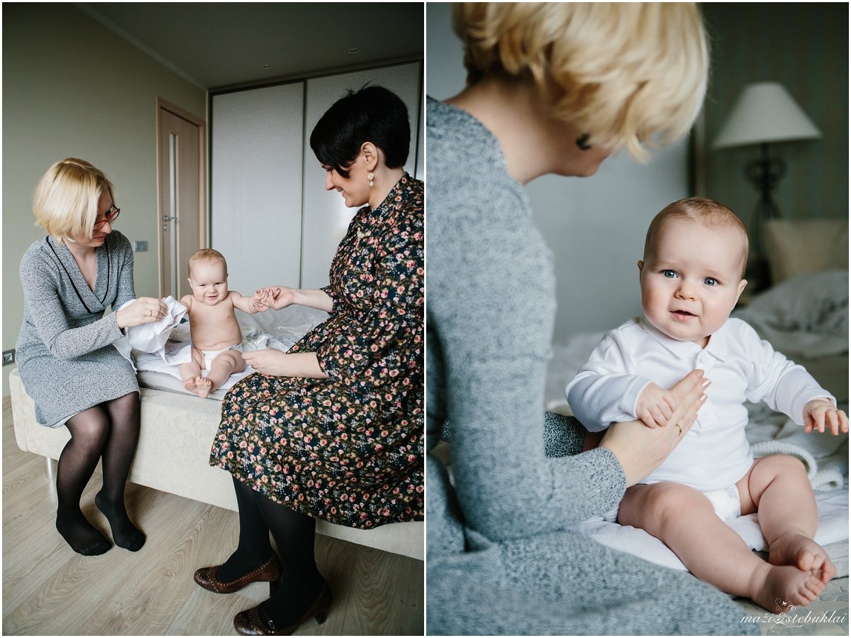 Kristupo krikštynos šv.Jurgio bažnyčioje 