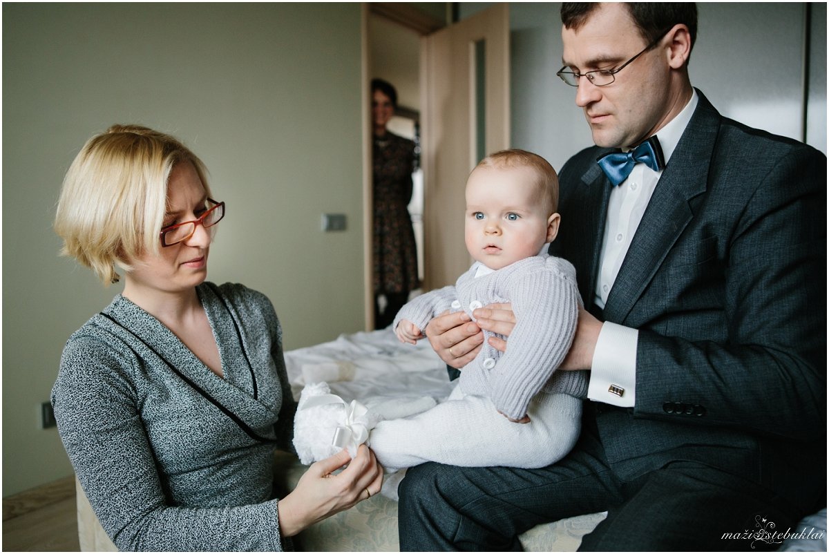 Kasparo krikštynos šv.Jurgio bažnyčioje / Krikštynos Kaune