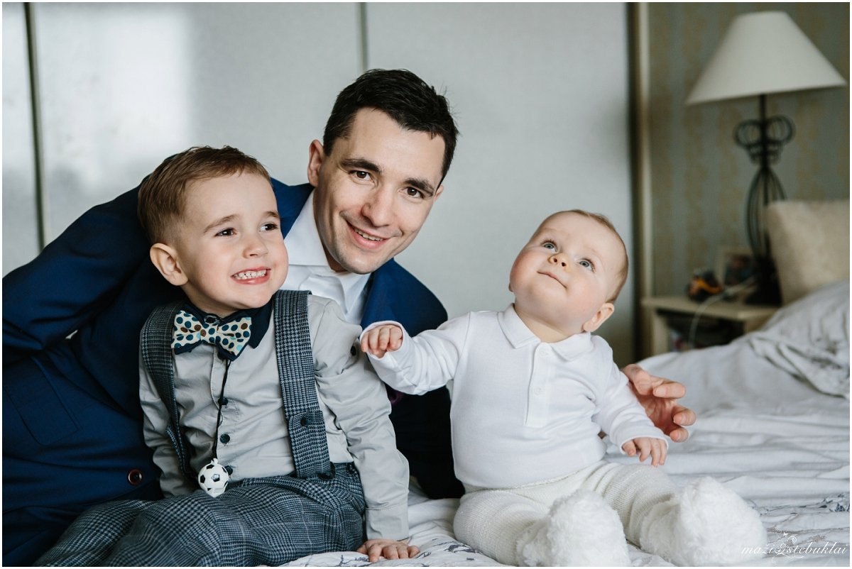 Kasparo krikštynos šv.Jurgio bažnyčioje / Krikštynos Kaune