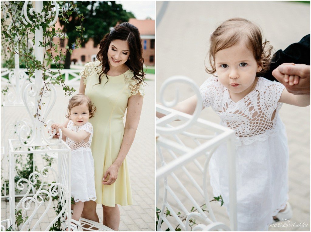Krikštynų fotosesija Raudondvaryje / Gustės ir Mato krikštynos 
