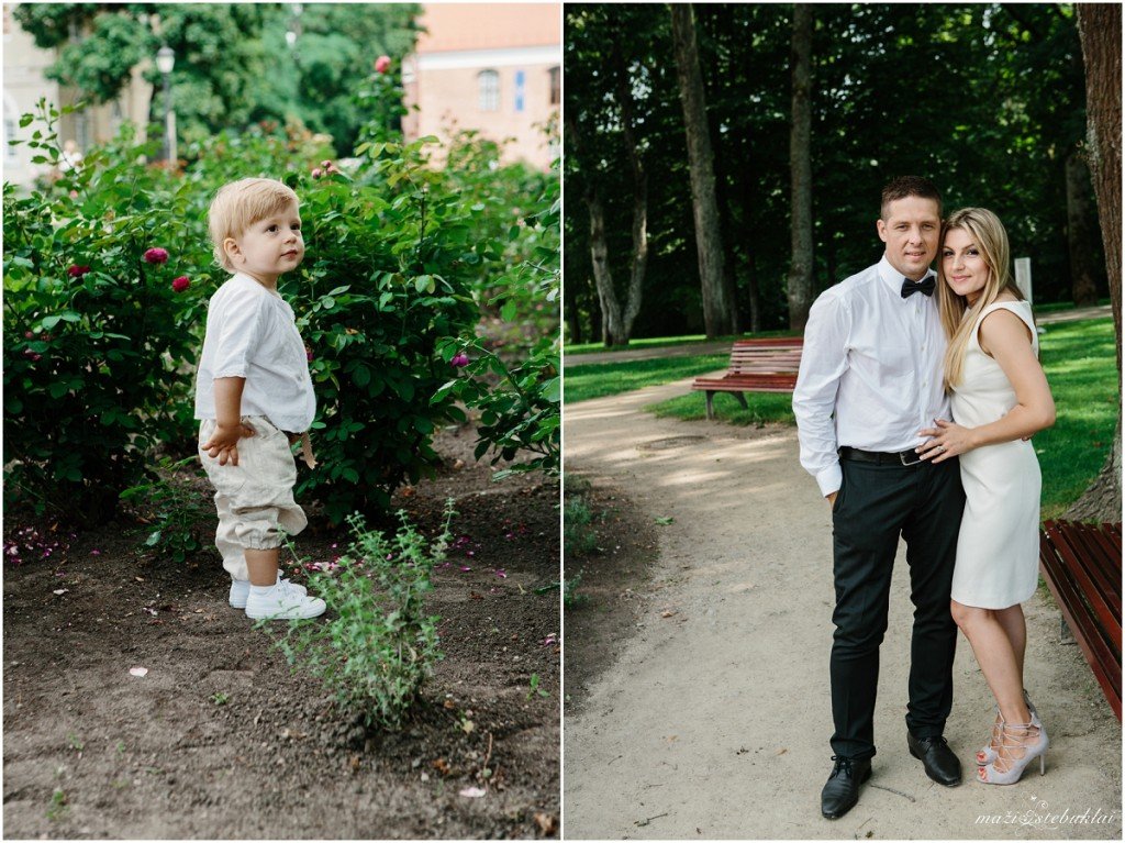 Krikštynų fotosesija Raudondvaryje / Gustės ir Mato krikštynos 