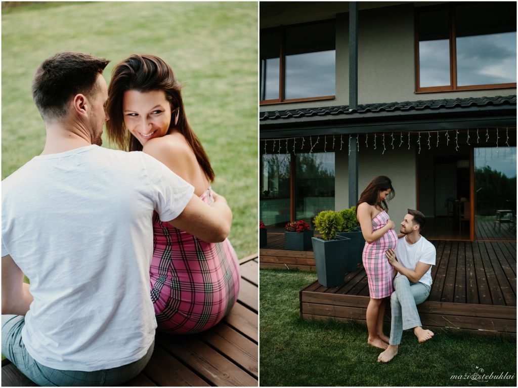 Nėščiosios laukimo fotosesija 